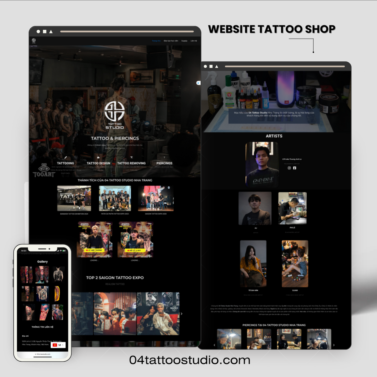 Dịch Vụ Website Custom