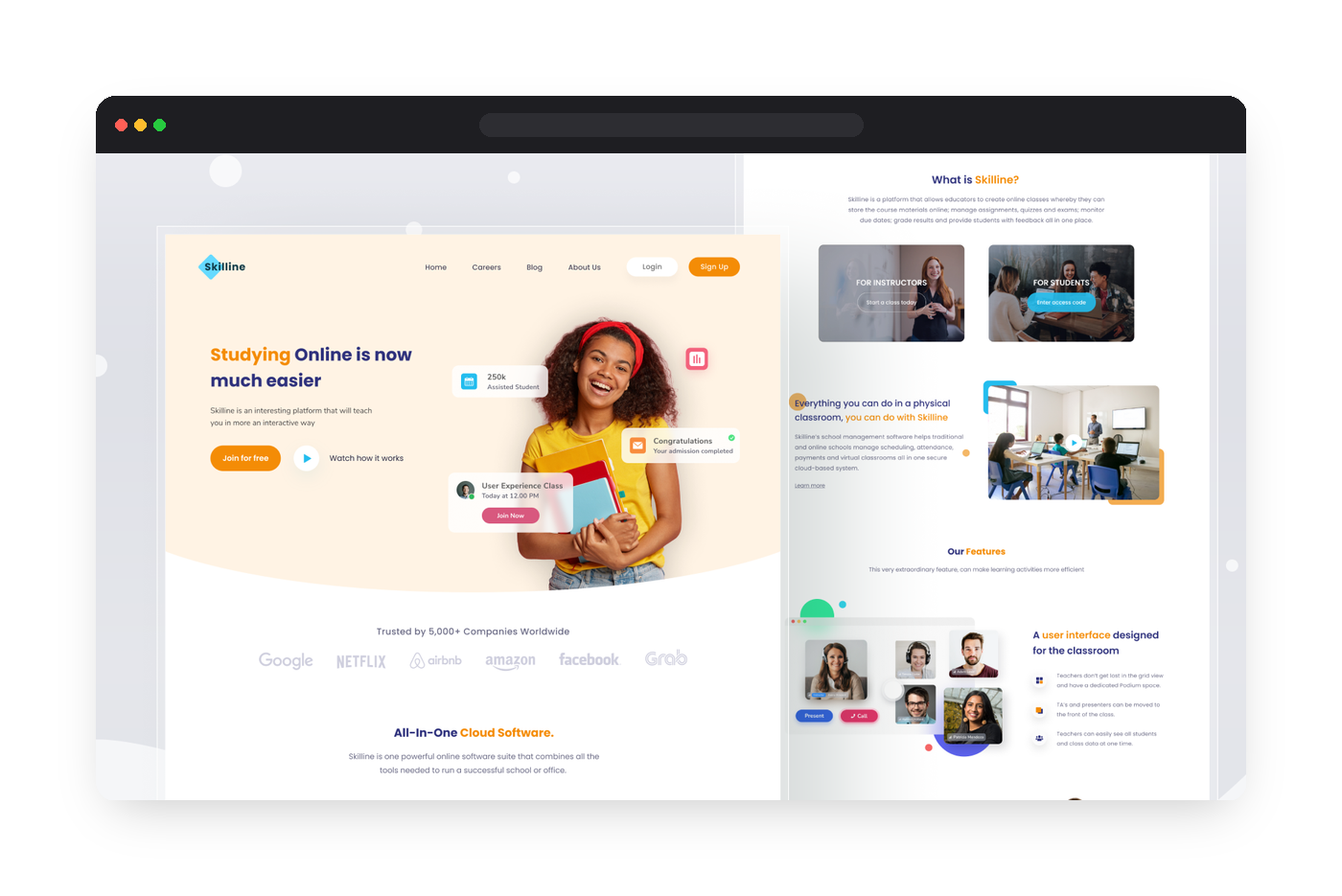 Website Dạy Học Online